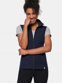 Ärmellose Fleeceweste Damen Dunkelblau – sportlich, feminin & vielseitig